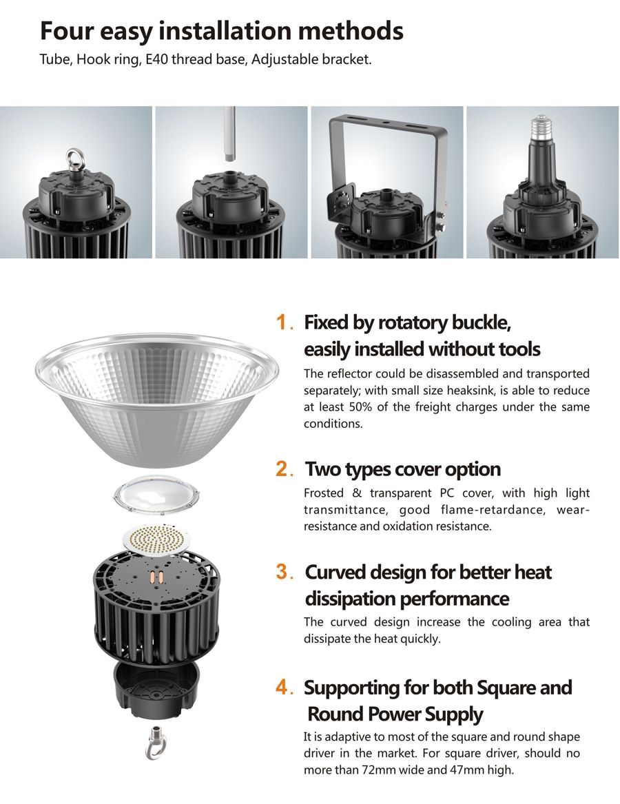 200w led high bay light