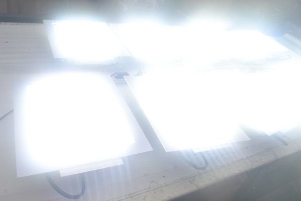 outdoor canopy light test