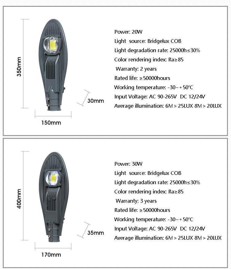 cobra head led street light