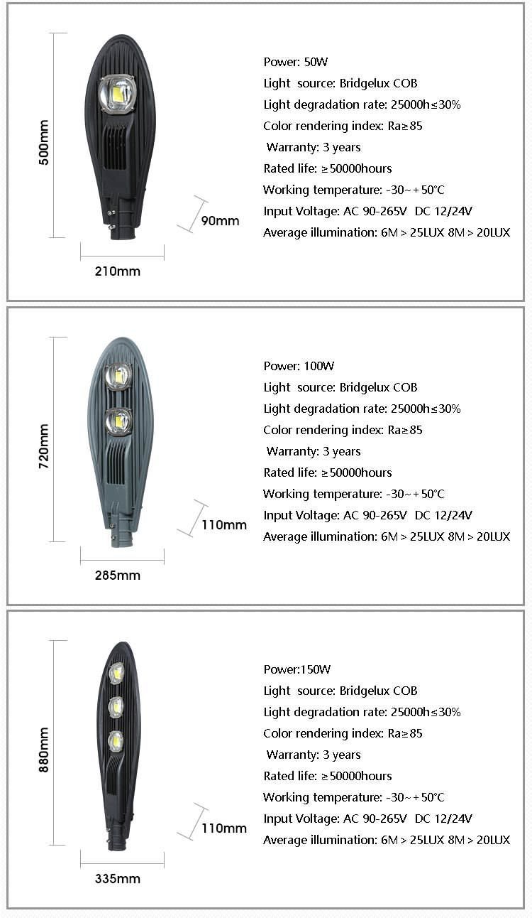 Cobra head led street light