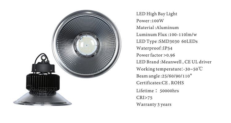 100w highbay led lights