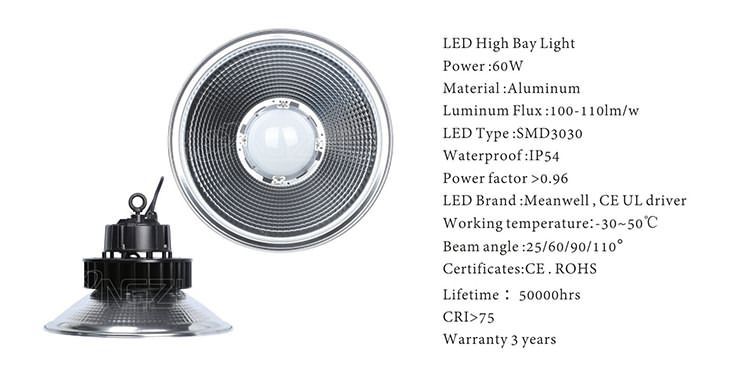 60w highbay led lights