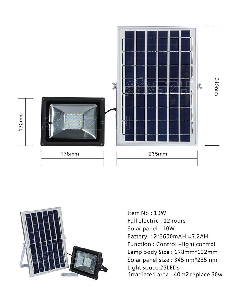 outdoor solar led flood light