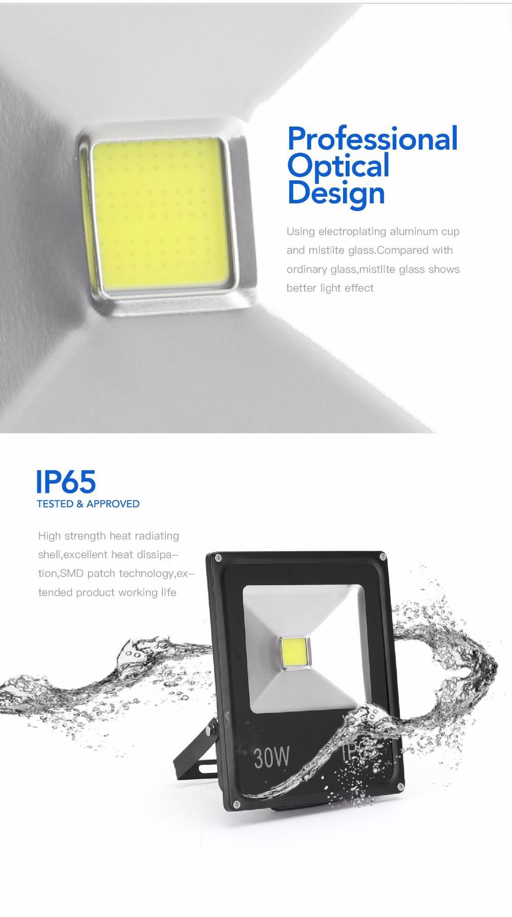 smd 10 watt led flood light