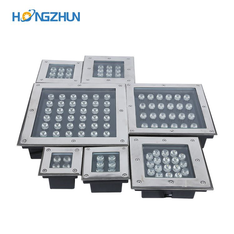 Square LED Underground Light 3W/4W/5W/6W/9W/12W/16W/24W/36W LED Outdoor Ground Light Garden Path Buried Yard Lamp AC85-265V IP67