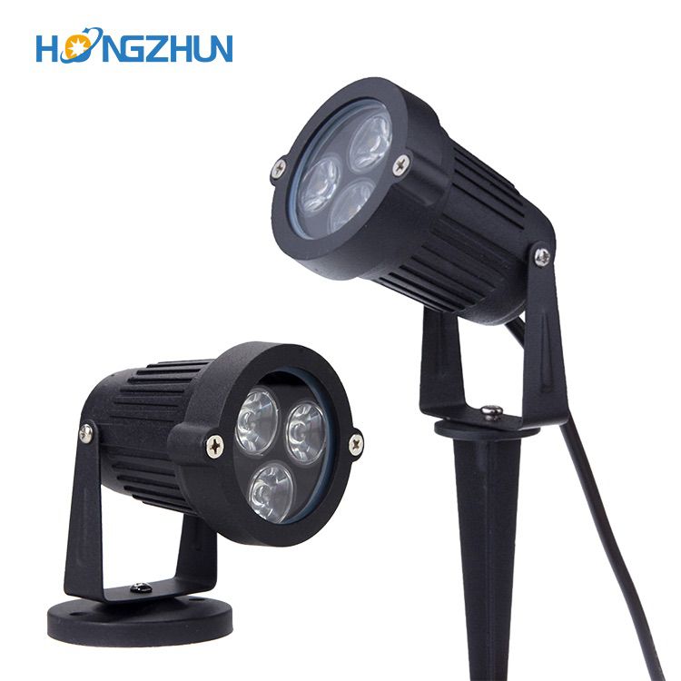 220V 110V Outdoor LED Garden Lawn Light 3W Landscape Lamp Spike Waterproof 12V Path Bulb Warm White Green Spot Lights