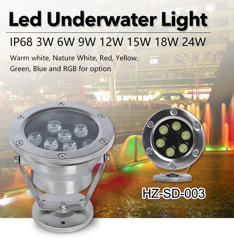 led swimming pool light