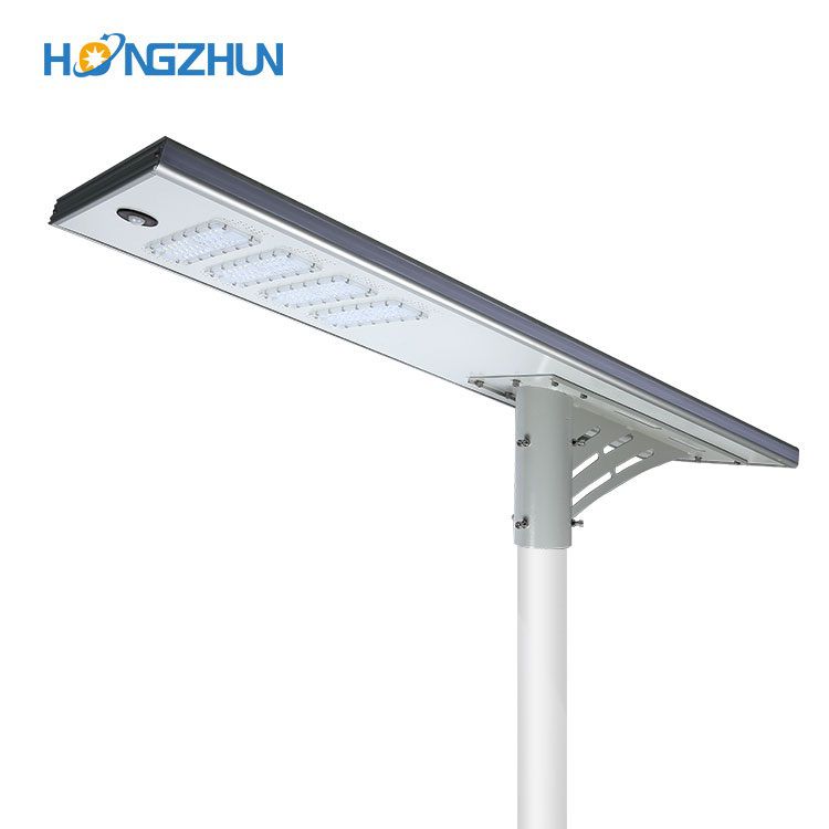 integrated solar street light Ip65 waterproof outdoor Aluminium 30w 50w 60w 80w 100w all in one led solar street light