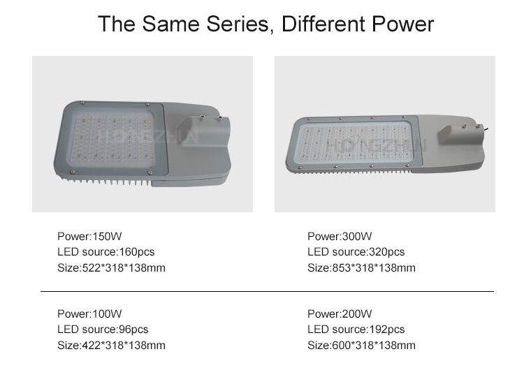 200w led street light