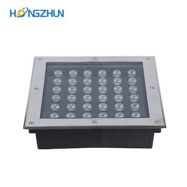 High Brightness SMD Bridgelux Ip66 outdoor Adjustable single color RGB 36w inground light led underground