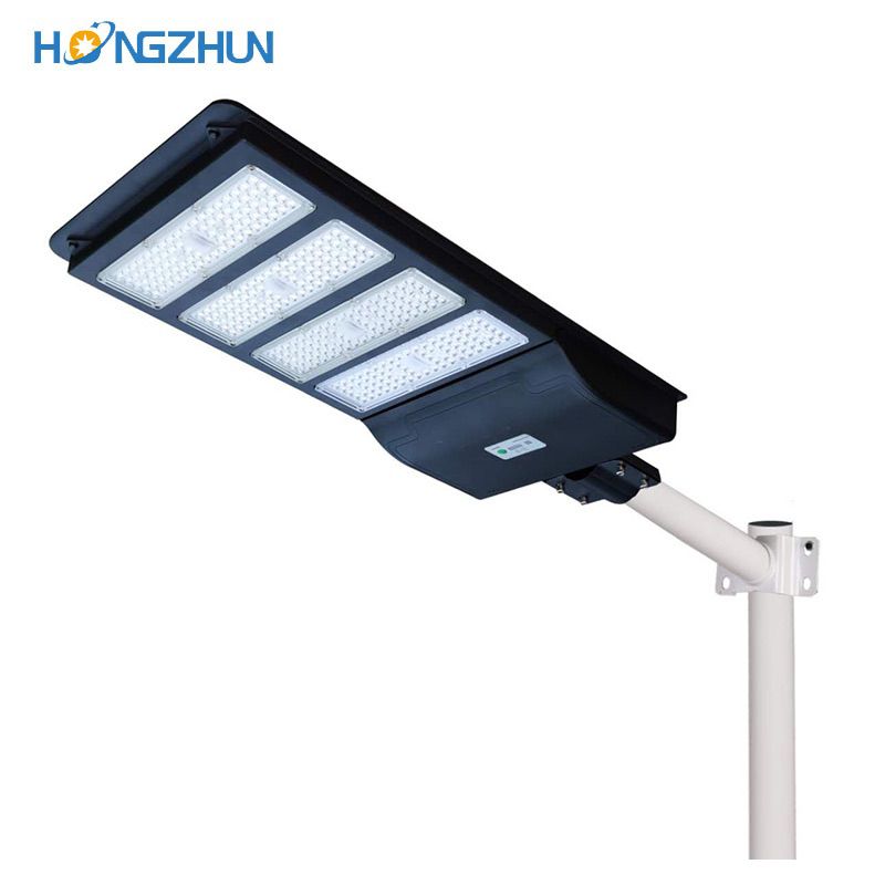 Waterproof outdoor ip65 Intelligent sensor 200W all in one integrated led solar streetlight