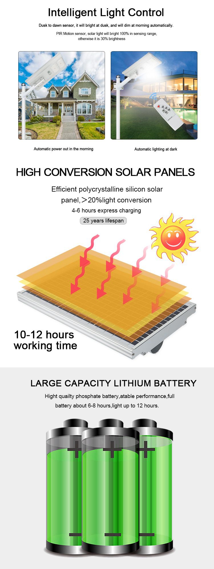 solar led street light