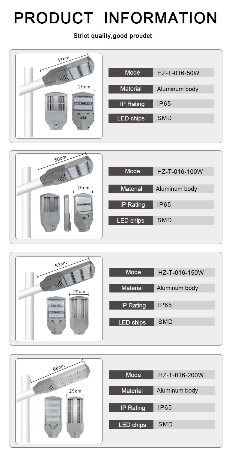 5 street light led  motion sensor 