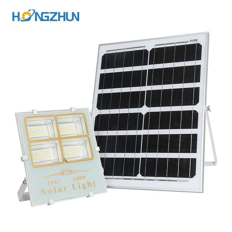 Solar led flood light High lumen SMD IP67 Waterproof Outdoor 50w 60w 100w 200w 300w