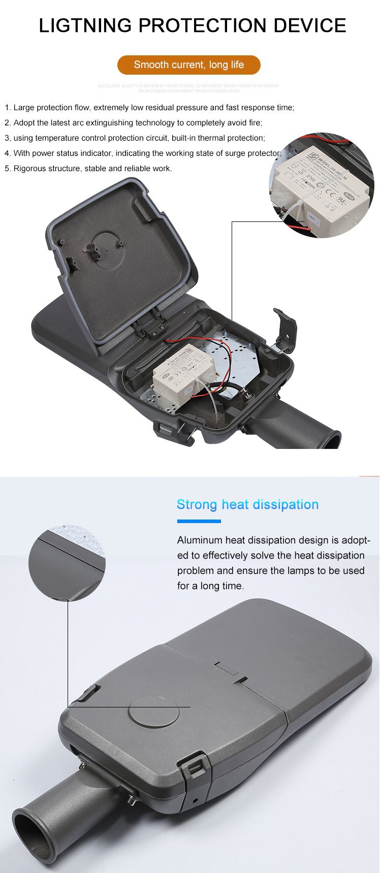 4-aluminum die casting led street lighting