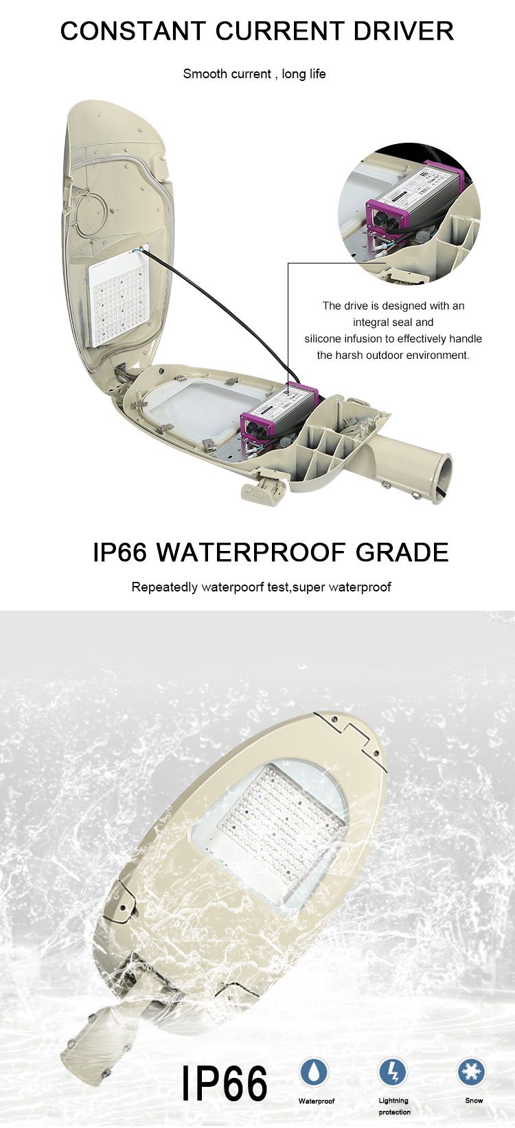 5-led street light 120w