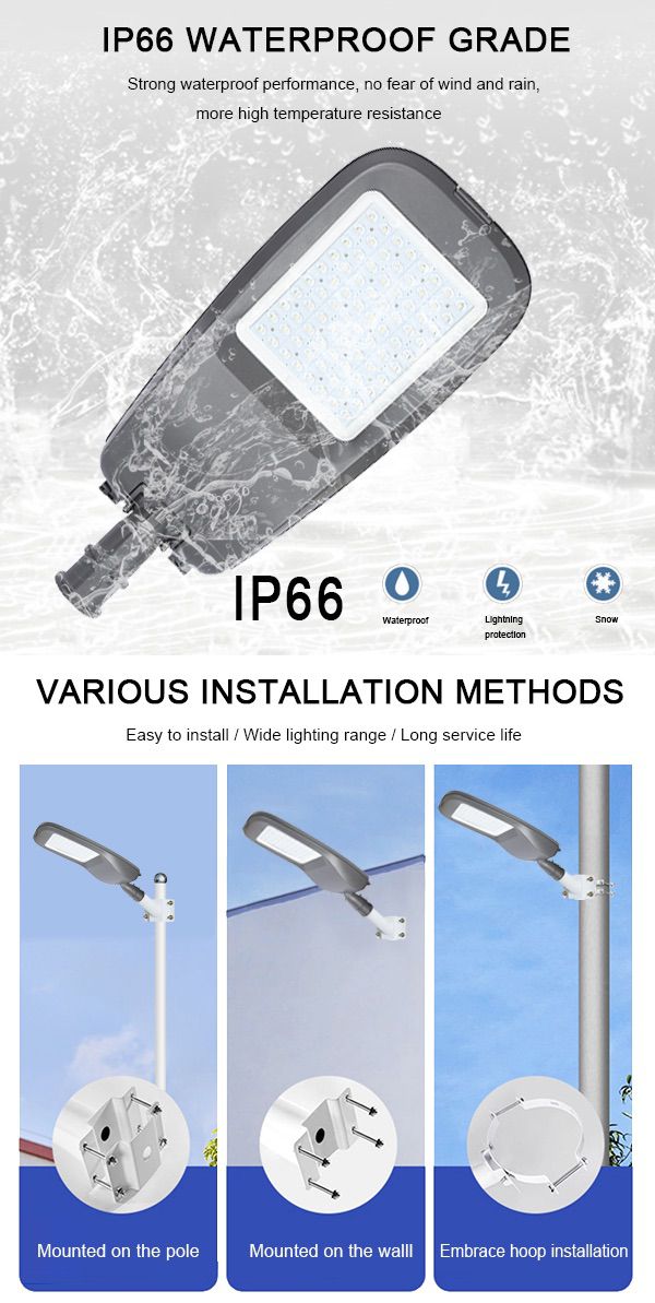 6-IP66 super waterproof outdoor street light