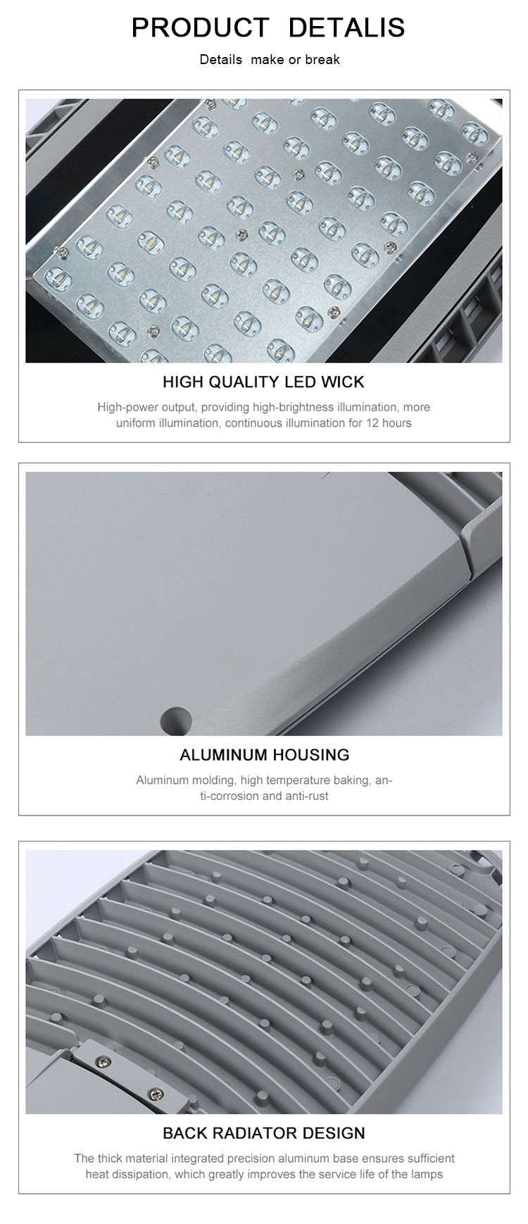 7-aluminum led street light