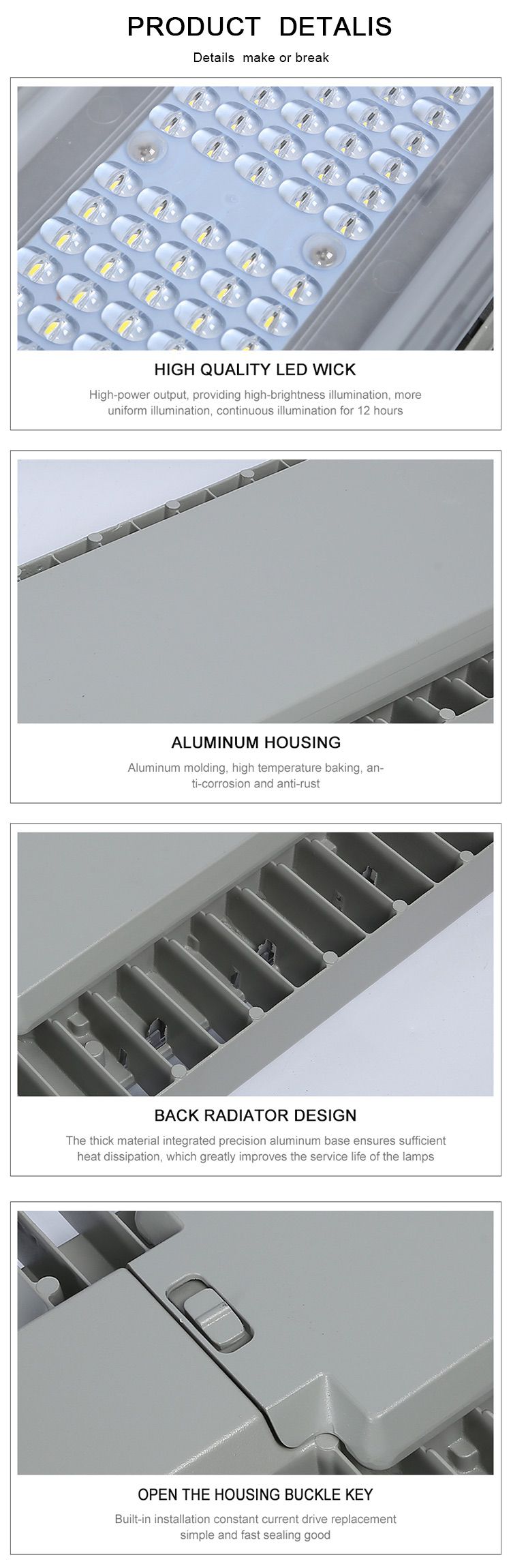 7-ip66 outdoor led street light