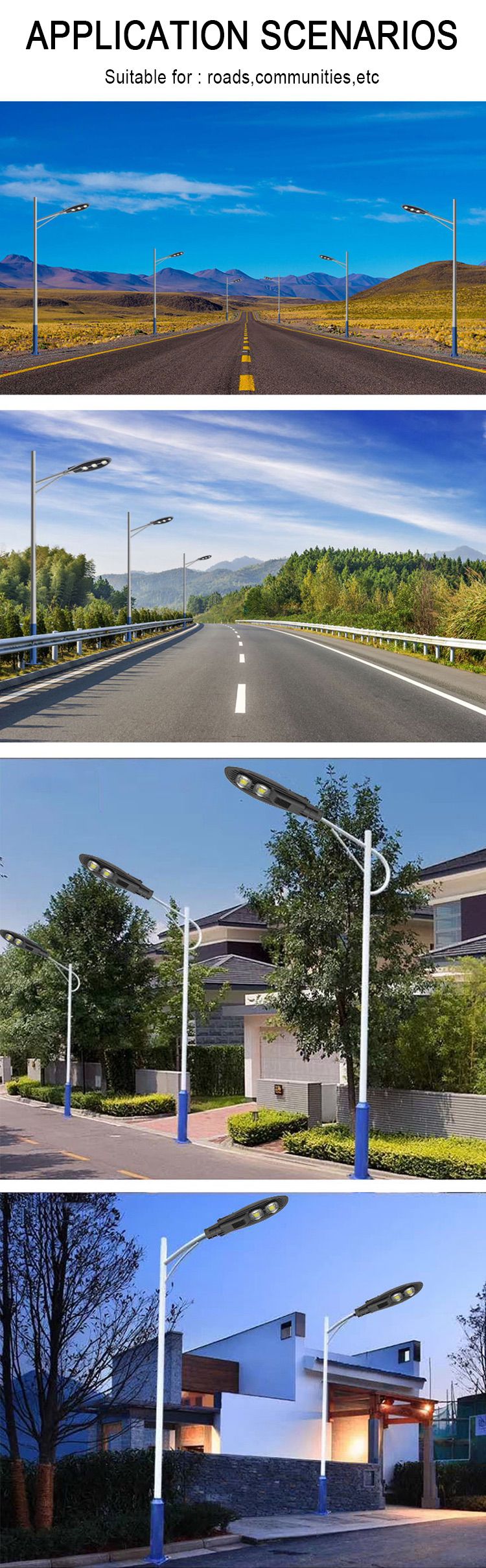 9-outdoor led street light 150w