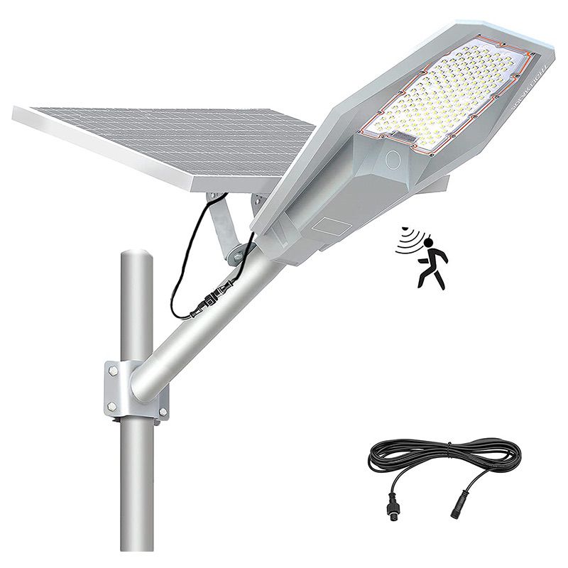 Wall or pole installation split outdoor waterproof solar panel powered led street light 100W 200W 300W 400W