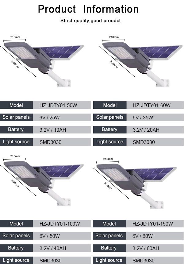 5-solar led luminaire street light