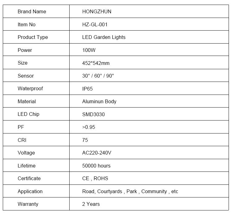 2-High Quality Outdoor solar garden LED light