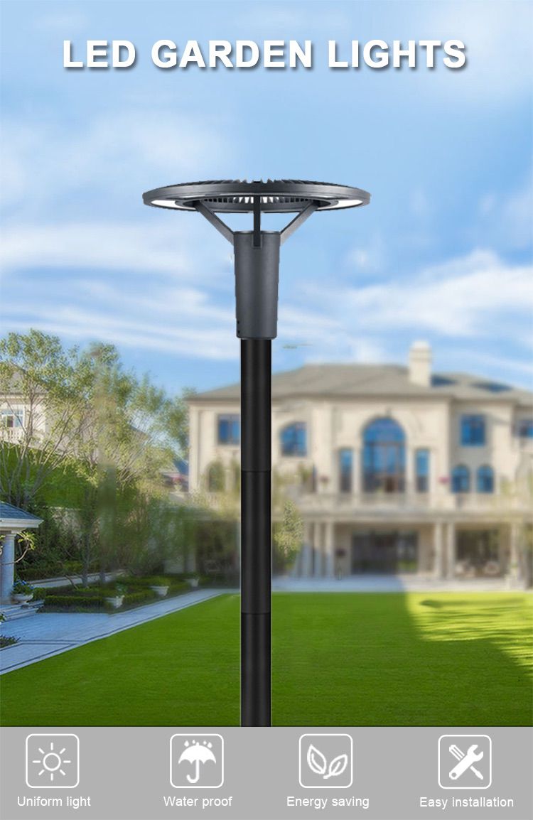 3-aluminium body led courtyard light