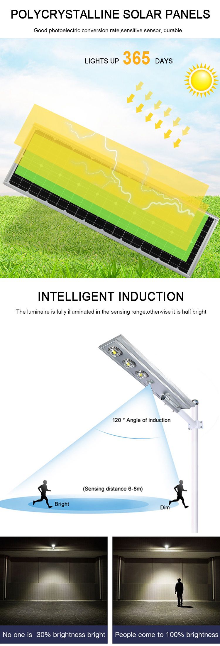 4-solar garden street light