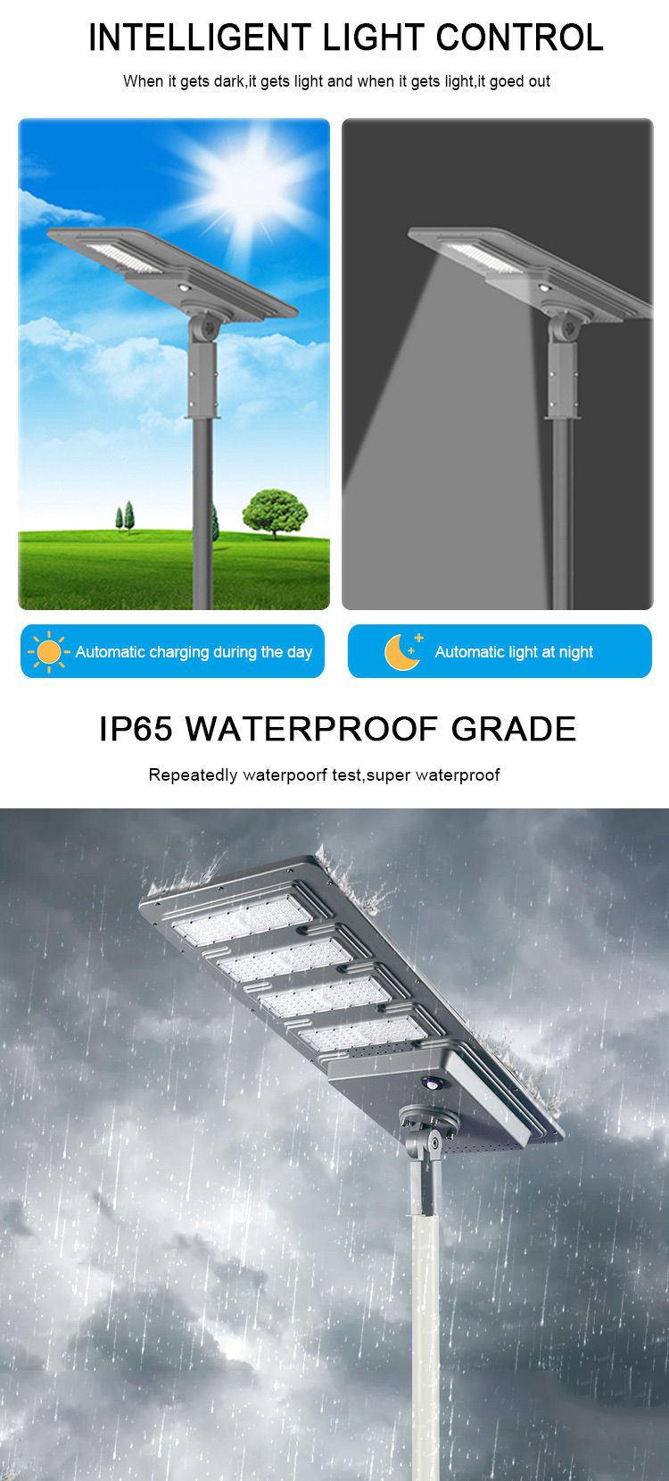 7-solar street light with lithium ion battery