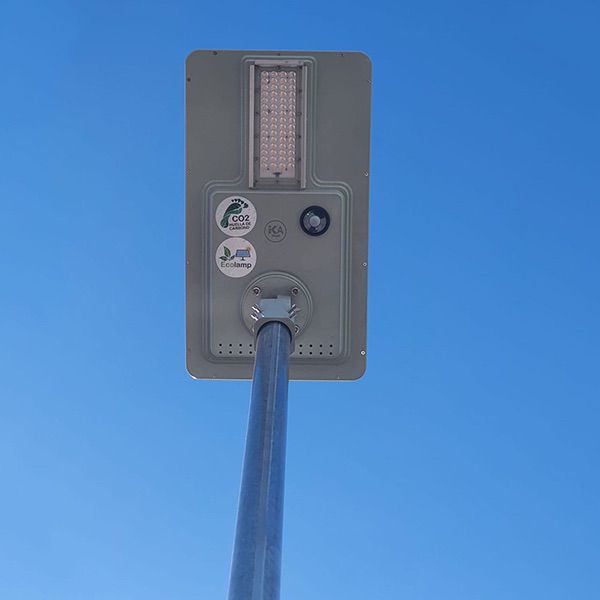 40w integrated solar street light with model 003 sold to Spain