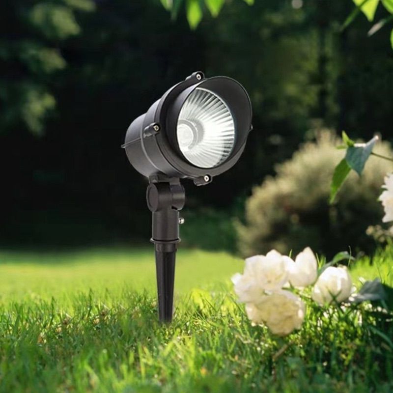 Outdoor waterproof LED floor lamp round garden lamp lighting tree lamp park square lawn COB floor lamp