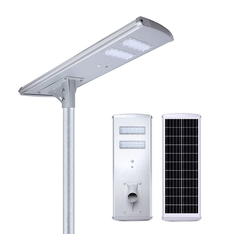 Top quality waterproof ip65 aluminium 100wsolar led street light all in one