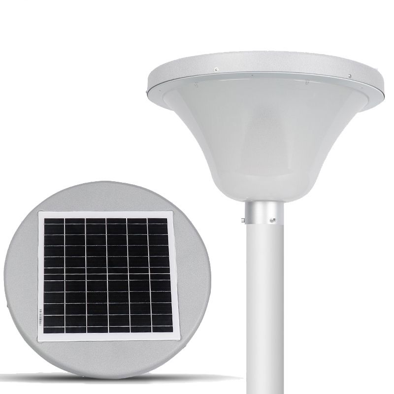 LED Solar Outdoor Garden Light 25W Circular Community Park Scenic Garden Street Lighting Solar Street Light