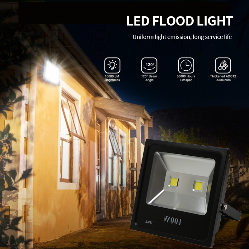 Outdoor Garden Landscaping Decorative 200W Flood Light IP65 Waterproof Led Flood Light