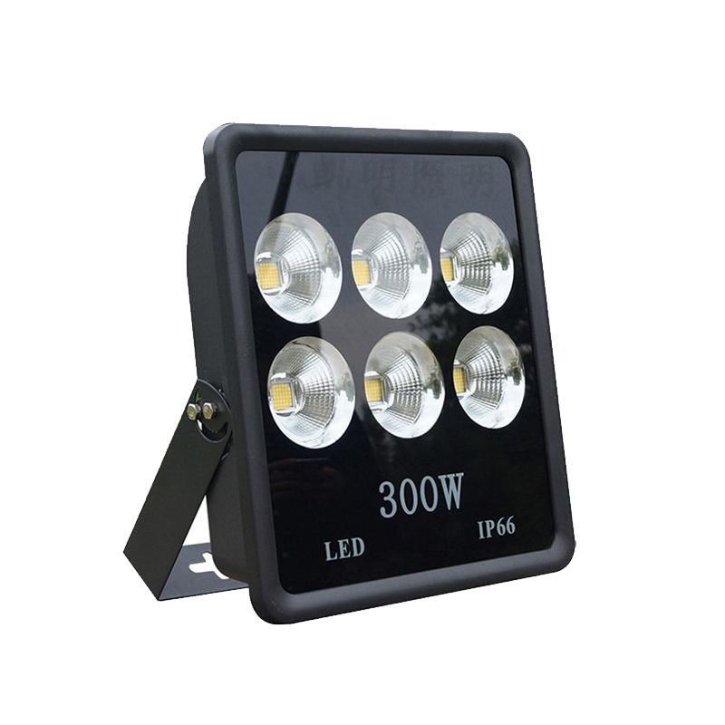 Super Bright Black Street Lighting Fixture 150W 200W 300W 400W LED Outdoor Flood Light