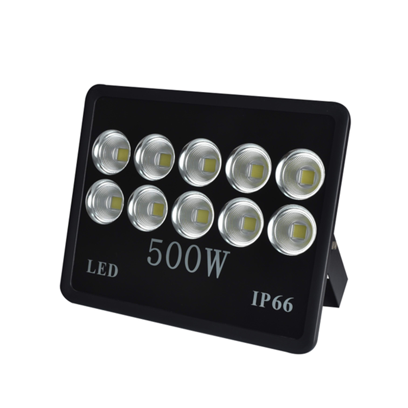 Super Bright Black Street Lighting Fixture 150W 200W 300W 400W LED Outdoor Flood Light