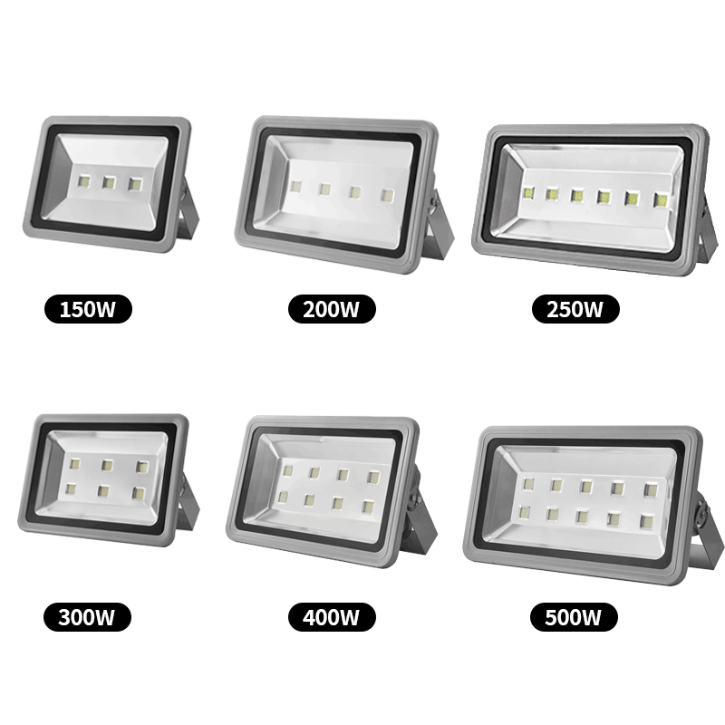 High Power IP65 Waterproof Outdoor Smd Die Casting Aluminum150w 200w 300w 400w 500w Led Floodlight