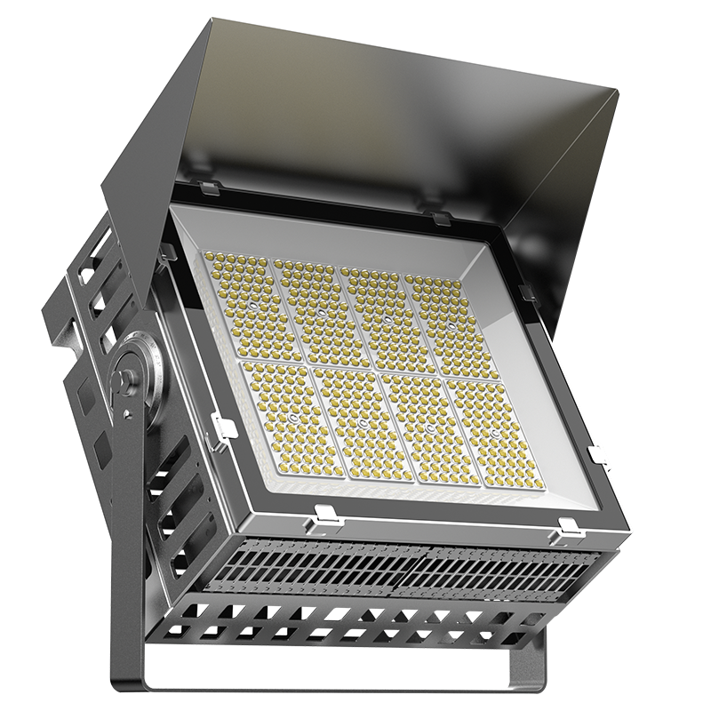 High brightness led flood light, outdoor LED stadium light, outdoor square high pole light, football field sports lighting