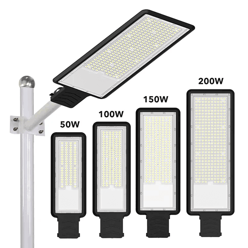 New Product Die Casting Aluminum Waterproof Ip65 Outdoor Road Public AC Lighting 50w 100w 150w 200w LED Street Lights