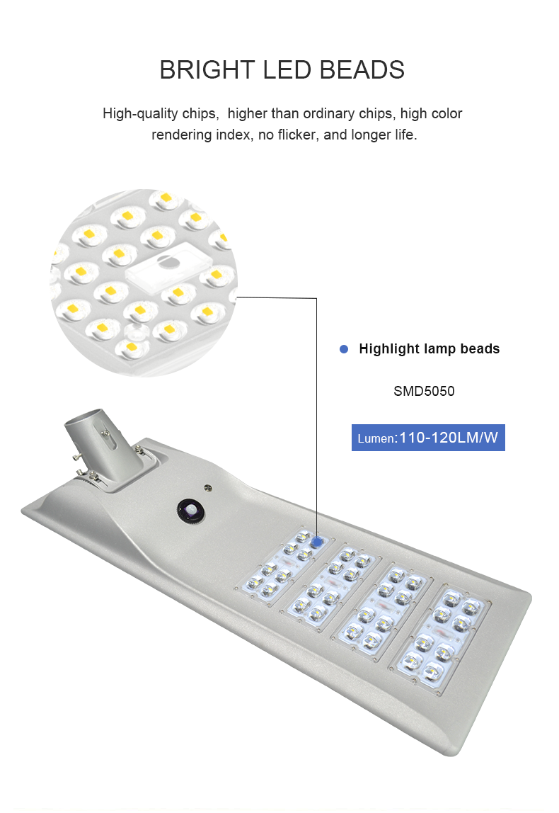 2023 new all in one solar street light with good quality