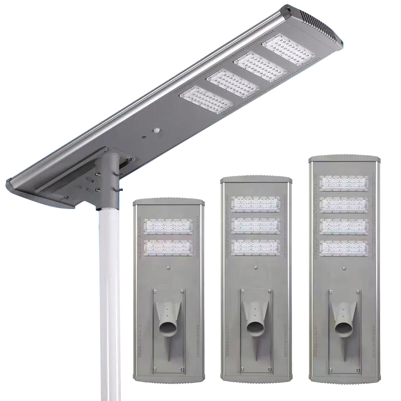 200w 300w 400w 500w solar lights dusk to dawn solar street light with sensor