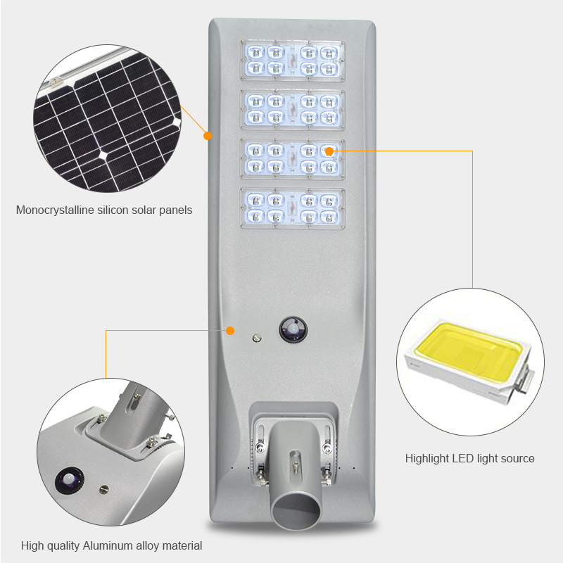 Solar Street Lights Outdoor - Light Control 40W 50w 80w Solar Powered Street Lamp Dusk to Dawn Outdoor Lights with Motion Sensor,6000K Security Led Flood Light for Parking Lot, Yard, Garden