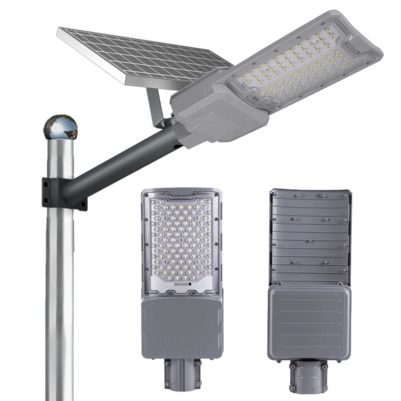 100w 200w 300w 400w 500w 600w solar  led street light dusk to dawn working