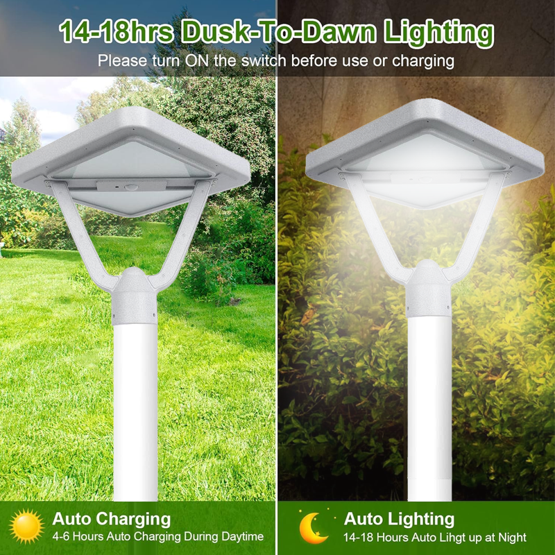 IP65 Waterproof Outdoor UFO Integrated Solar Garden Street Light 30W 50W 100W Energy Saving LED Motion Sensor for Home Office