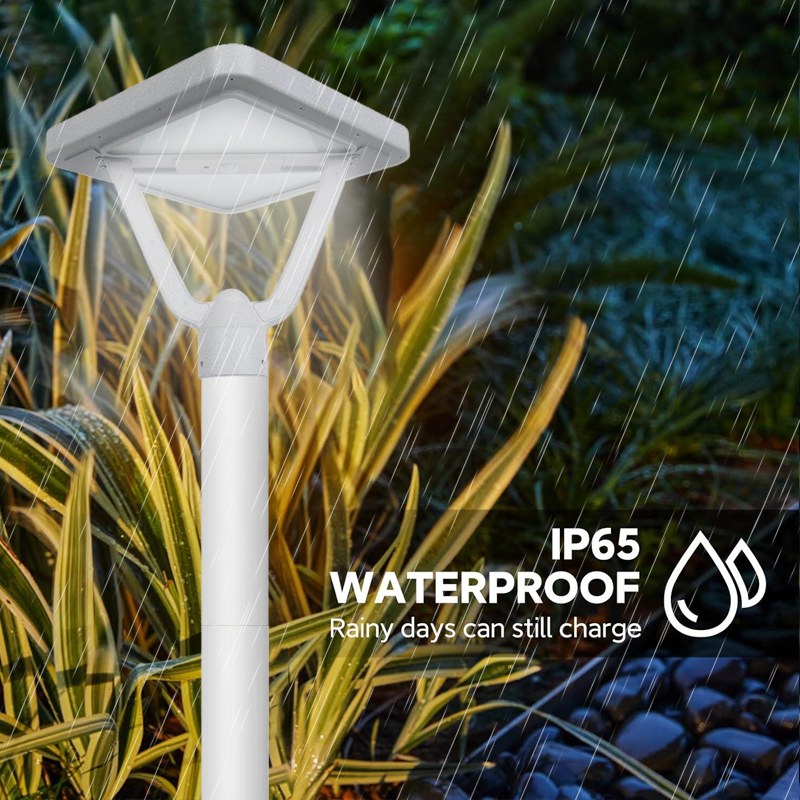 IP65 Waterproof Outdoor UFO Integrated Solar Garden Street Light 30W 50W 100W Energy Saving LED Motion Sensor for Home Office