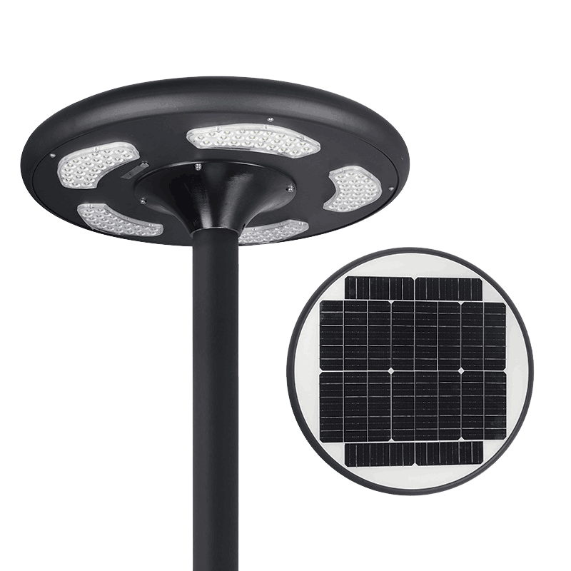 IP65 Waterproof Outdoor UFO Solar Lamp ABS Decorative LED Street Light with Motion Sensor 10W 20W 30W 50W 80W 100W Garden Lights