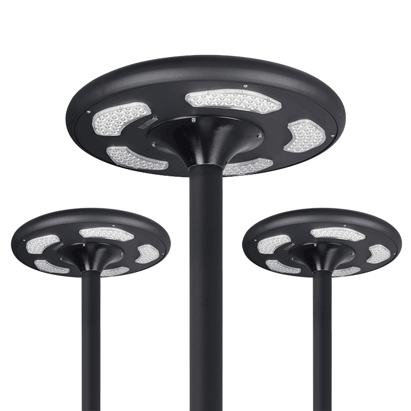 IP65 Waterproof Outdoor UFO Solar Lamp ABS Decorative LED Street Light with Motion Sensor 10W 20W 30W 50W 80W 100W Garden Lights