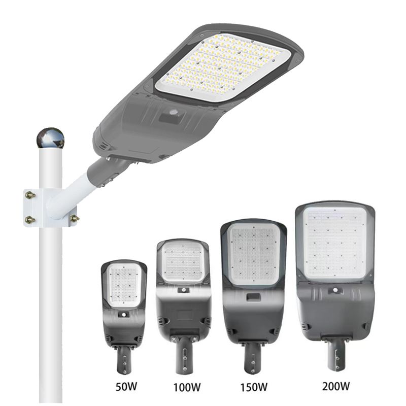 High Lumen Waterproof IP65 Aluminum Alloy Street Light Outdoor Parking Square Roadway Lamp with SMD Chip 50W-300W LED Light