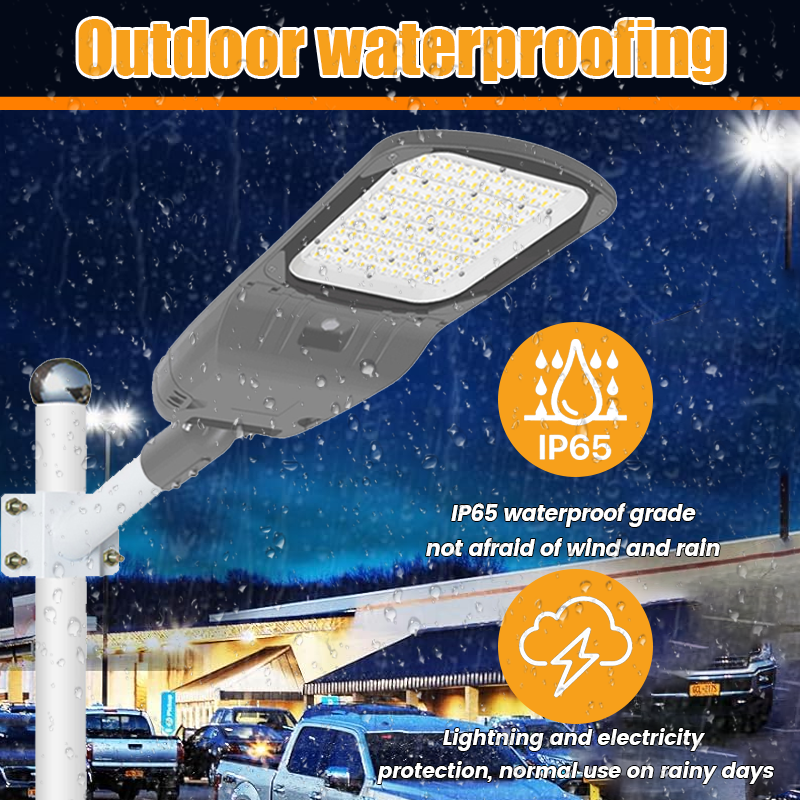 High Lumen Waterproof IP65 Aluminum Alloy Street Light Outdoor Parking Square Roadway Lamp with SMD Chip 50W-300W LED Light